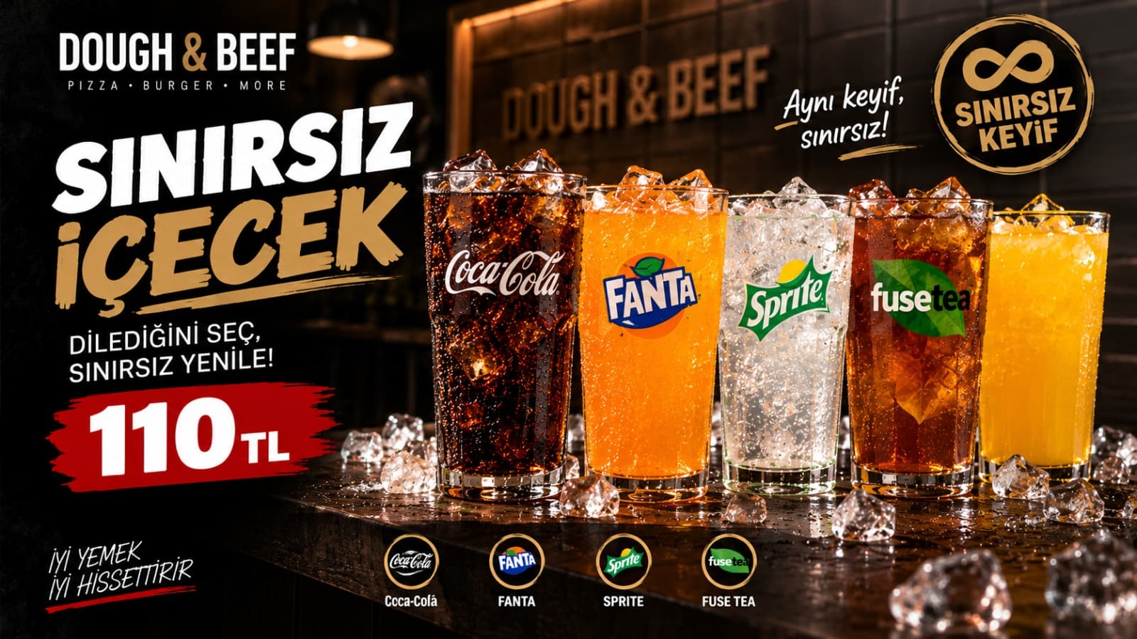 Sınırsız içecek kampanyası