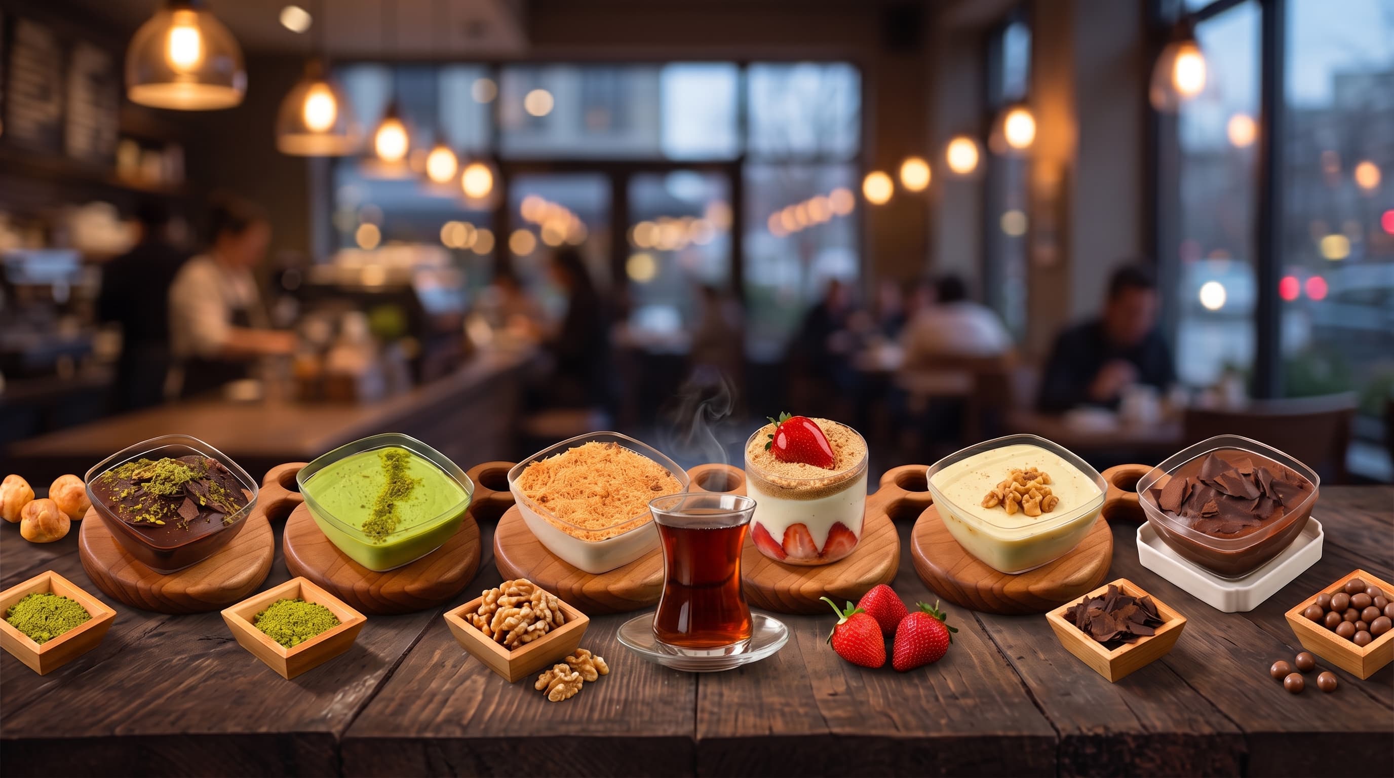 Çay + Tatlı
