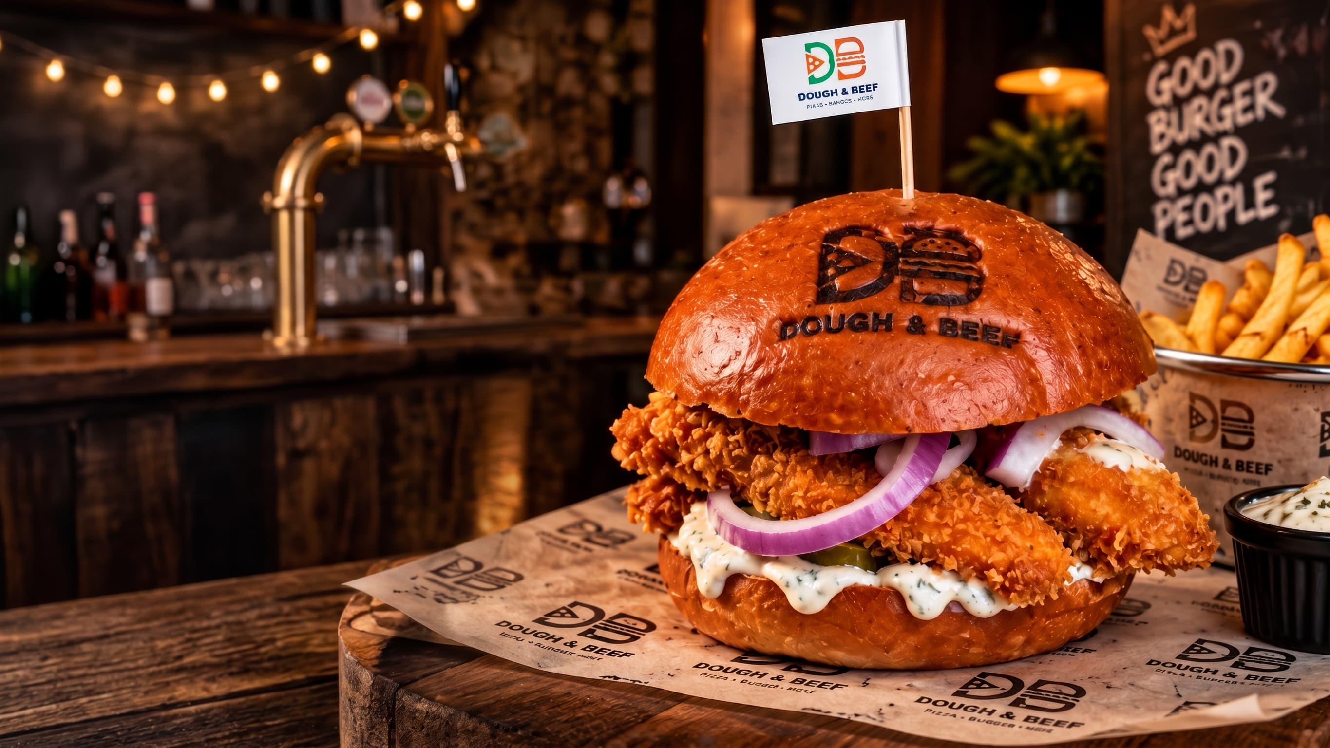 Veni Vidi Crispy Burger